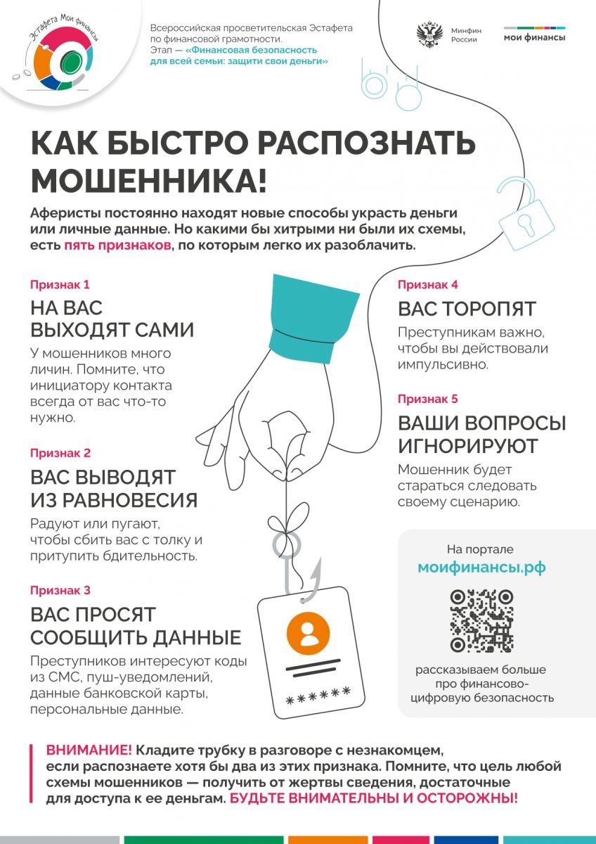 В рамках реализации Стратегии повышения финансовой грамотности и формирования финансовой культуры "Научно-исследовательский финансовый институт Министерства финансов Российской Федерации" проводит очередной этап Всероссийской эстафеты "Мои финансы".