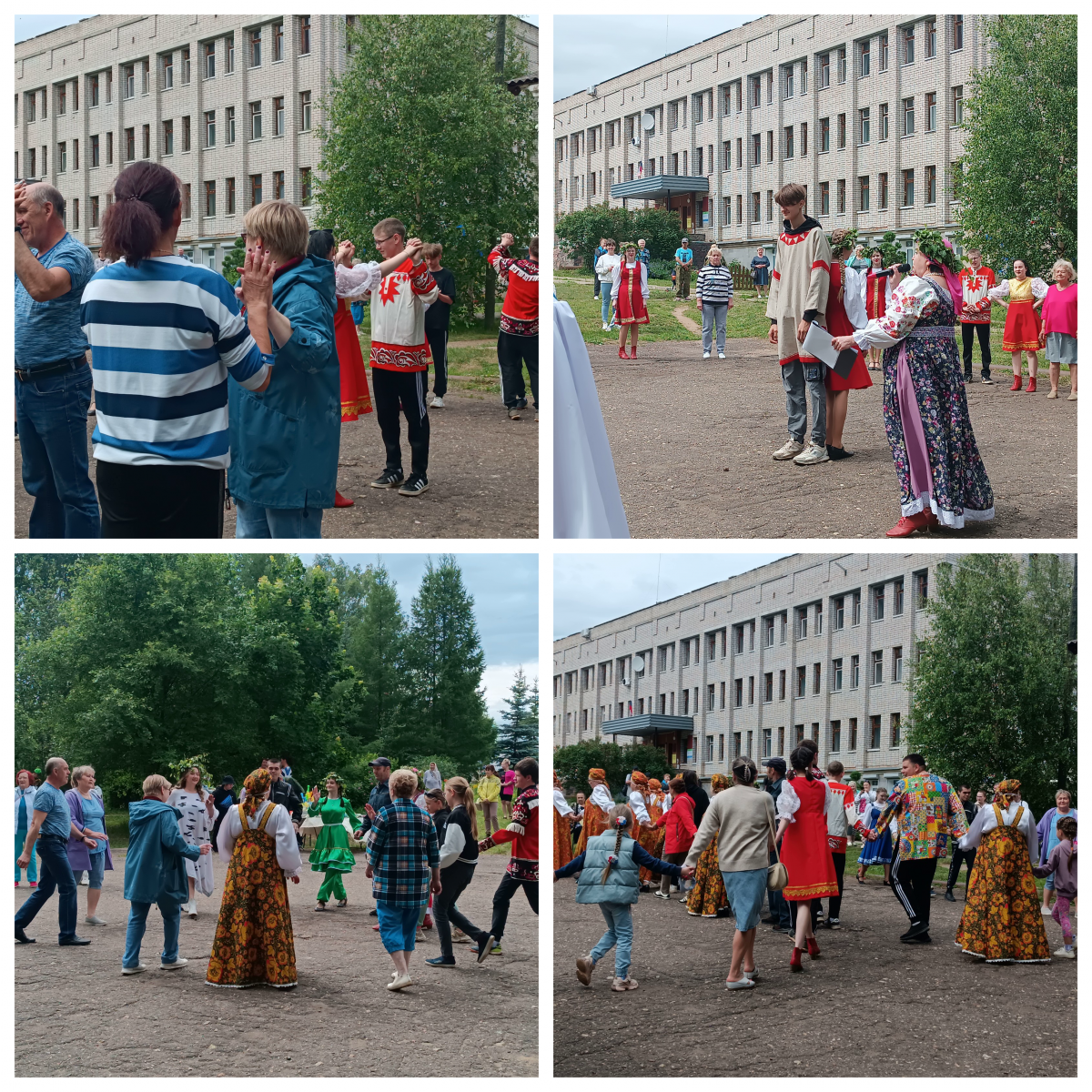 23 июня на площади Районного Дома культуры состоялся праздник "Троицкие гуляния".