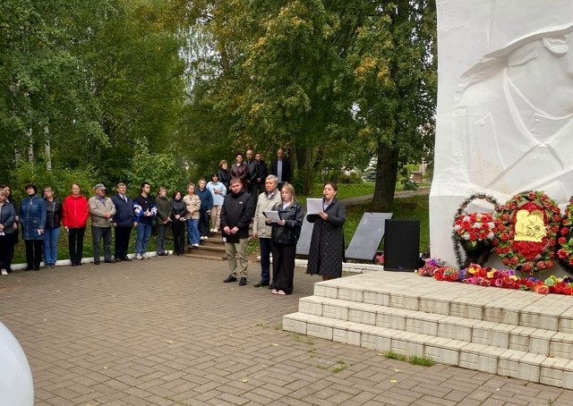 2 сентября в посёлке Нагорск состоялся митинг "Мы помним Беслан и скорбим".